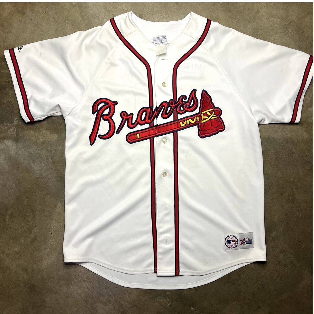 Atlanta Braves MLB Baseball Jersey Greg Maddux Men's Vintage XL